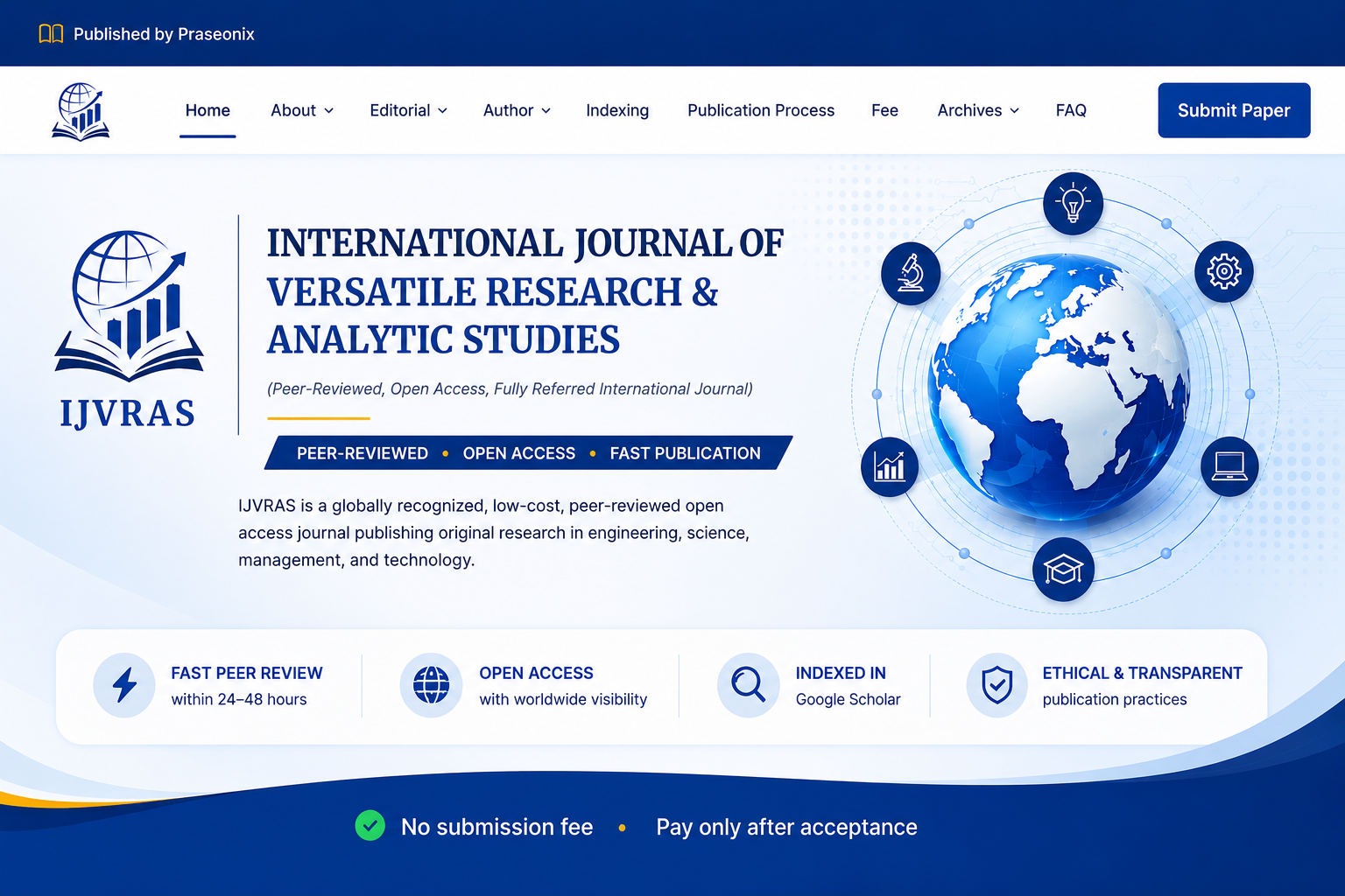 IJVRAS home page